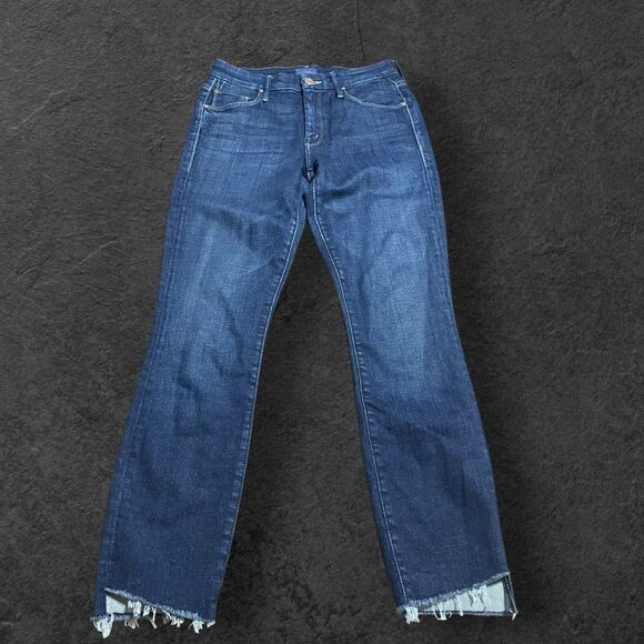 MOTHER The Looker Ankle Step Fray Bombay Lost And Found Sz 25” - Picture 4 of 8